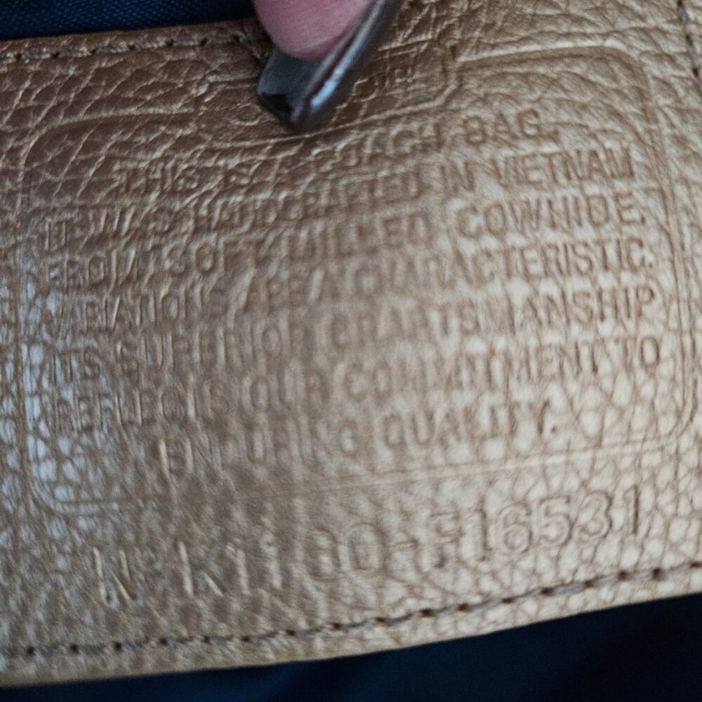 Coach Penelope Metallic Satchel NWOT - Picture 2 of 11